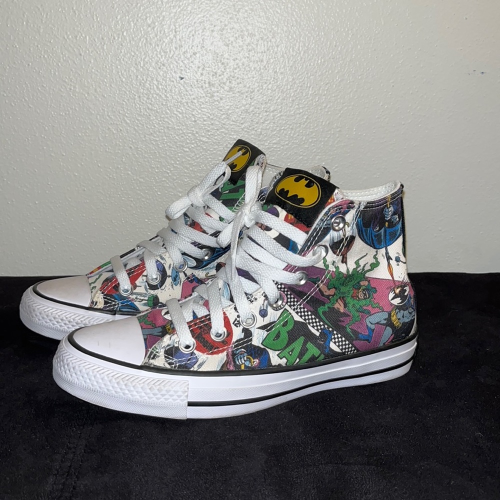 Batman converse sneakers